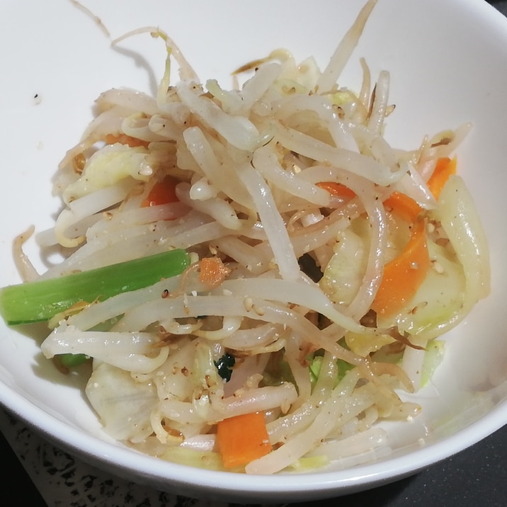 レンジで簡単作りおき♪ミックスカット野菜のごま和え